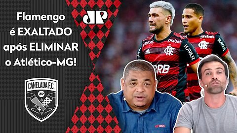 "O Flamengo FOI SENSACIONAL! ELIMINOU o Atlético-MG e..." Mengão é EXALTADO após VIRADA!