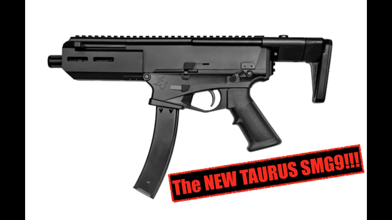 The NEW Taurus SMG9 9mm SUBGUN!!! The newest addition to Taurus subgun lineup: SMT9, SMT40, CTT40