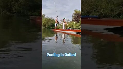 Punting in Oxford