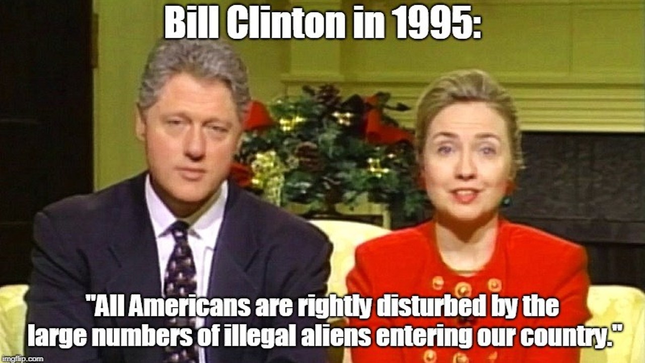 Bill Clinton: All Americans are rightly disturbed by illegal immigration