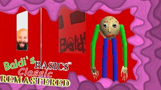 CLOSEST VICTORY EVER! Beating Baldi's Basics Classic Remastered Demo Mode