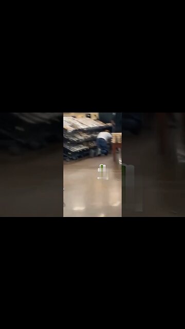 Atlanta, woman drags man on leash in Walmart