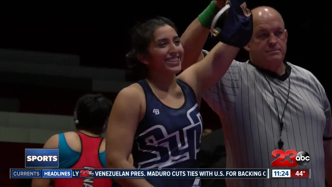 Inaugural South Yosemite Conference girls wrestling championships