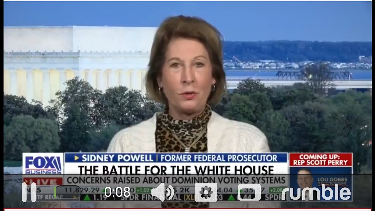 Sidney Powell. Trump won in a landslide