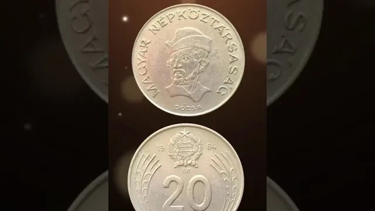 Hungary 20 Forint 1984. #shorts #viral #coinnotesz