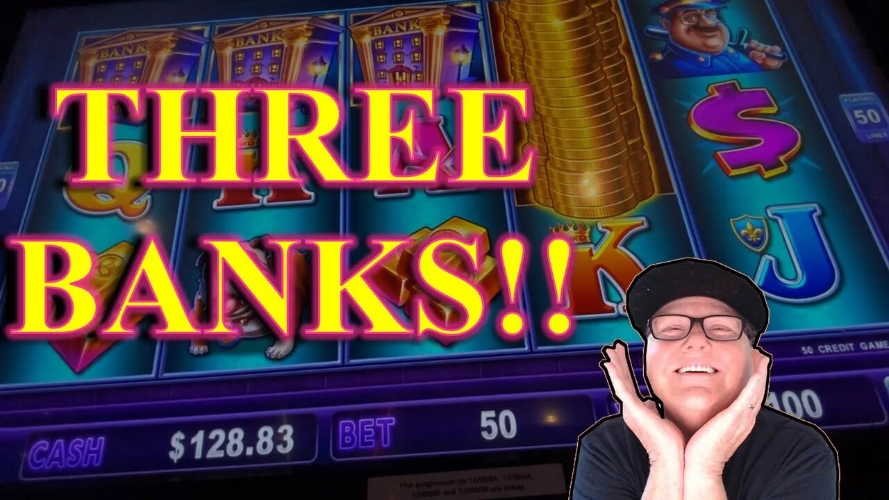 Slot Machine Play - Piggie Bankin' - We Got Three Banks!!!