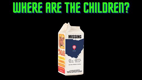 Over 1000 Children Reported Missing In Ohio! Where Are The Babies? 