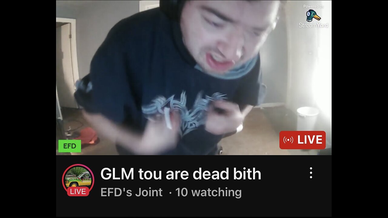 EFD RACIST RANT AGAINST GLM 11/1/24