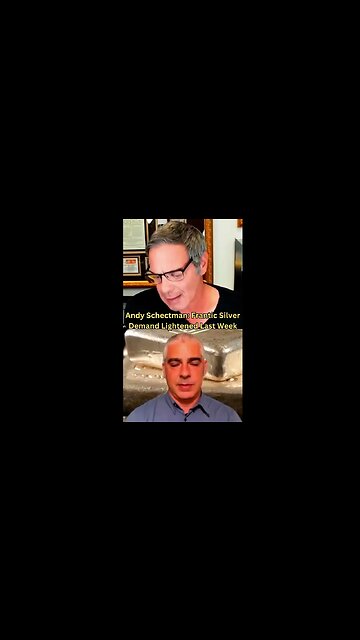 #AndySchectman Frantic #Silver Demand Lightened Last Week