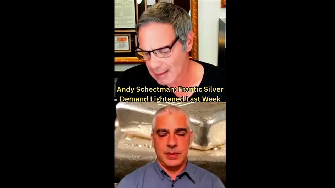 #AndySchectman Frantic #Silver Demand Lightened Last Week