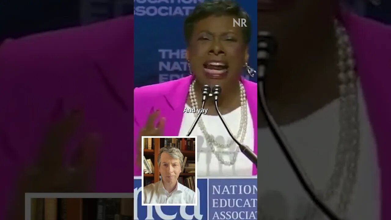 Teachers Union President Gives Bizarre, Frenzied Speech