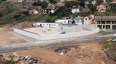 Progress made at the Umhlatuzana temple rebuild