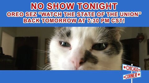 Chicago Corner Will Return On Wednesday, March 2nd at 7:30 CST!