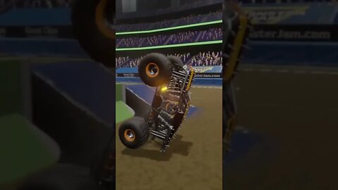 Maxd backflip save- dreams #monsterjam #youtube #youtubeshorts