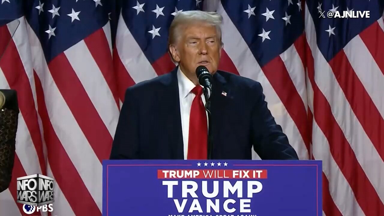 Introducing President elect Donald John Trump full victory speech