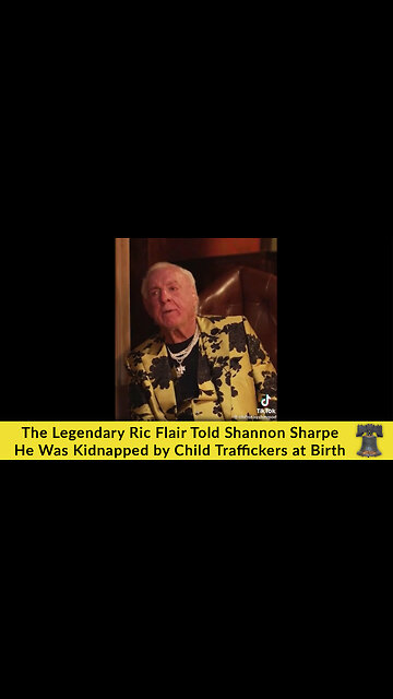 The Legendary Ric Flair Told Shannon Sharpe He Was Kidnapped by Child Traffickers at Birth