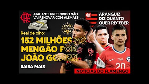 152 MILHÕES: REAL PREPARA PROPOSTA POR JOÃO GOMES! ATACANTE DA EUROPA FICA LIVRE PRA ASSINAR E+