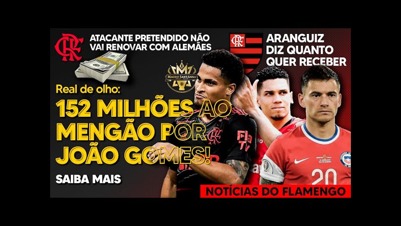 152 MILHÕES: REAL PREPARA PROPOSTA POR JOÃO GOMES! ATACANTE DA EUROPA FICA LIVRE PRA ASSINAR E+