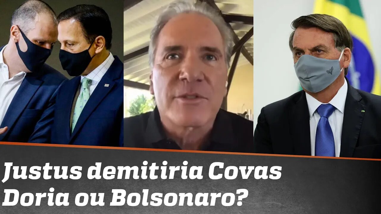 Bolsonaro, Doria ou Covas: quem Roberto Justus demitiria?