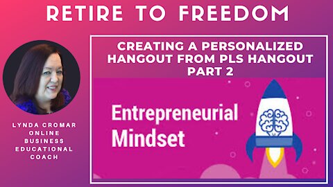 Creating a Personalized Hangout From PLS Hangout Part 2