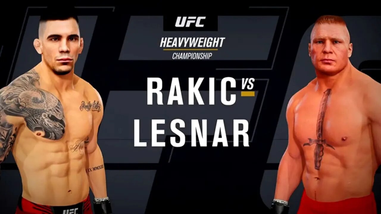 EA Sports UFC 4 Gameplay Brock Lesnar vs Aleksandar Rakic