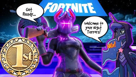 Starry Night Terror aka Luna "Dark Red Knight" 1st place! Super Sniping / Fortnite Season 7