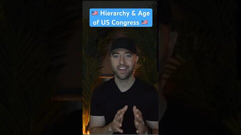 🚨 Age & Hierarchy of US Congress #usa #shorts #congress #gerontocracy #senate #politics #uspolitics