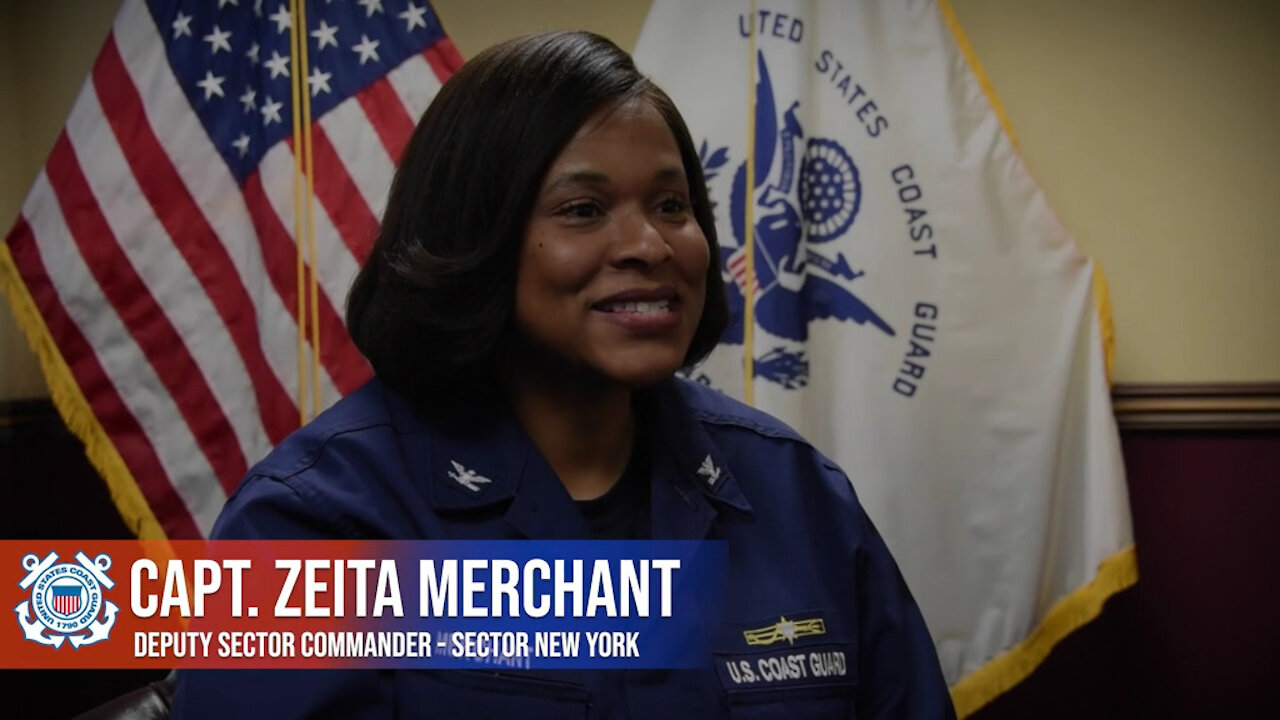 Capt. Zeita Merchant speaks on Black History Month