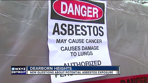 Did Dearborn Heights District 7 do enough to notify students & staff of asbestos danger?