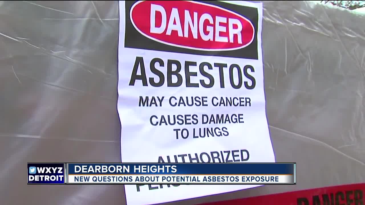 Did Dearborn Heights District 7 do enough to notify students & staff of asbestos danger?