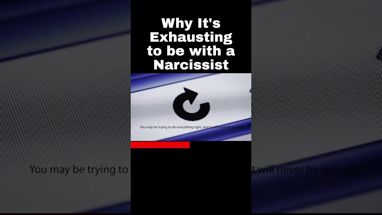 Why It's Exhausting to be with a Narcissist