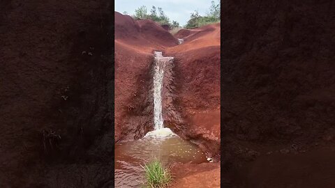 Little waterfall in Kauai
