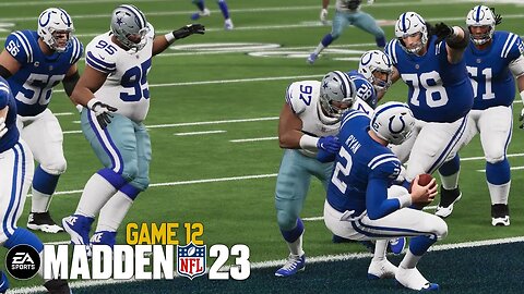 Cowboys Franchise 23 | Game #12 | IND @ DAL