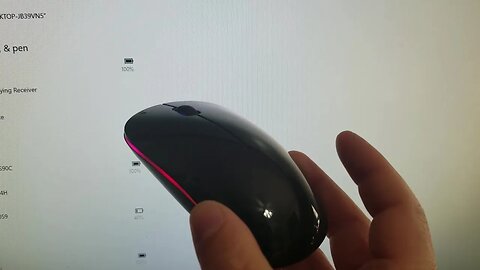 Check Out This Wireless Rechargeable Bluetooth Mouse!