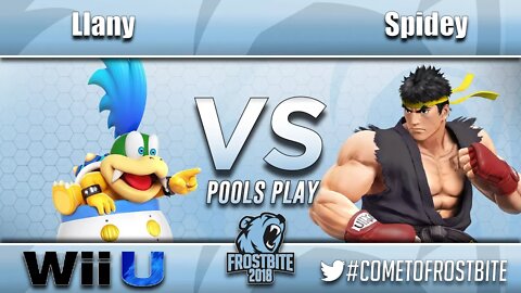 Llany (Larry) vs. Raid | Spidey (Ryu) - Wii U Pools Play - Frostbite 2018