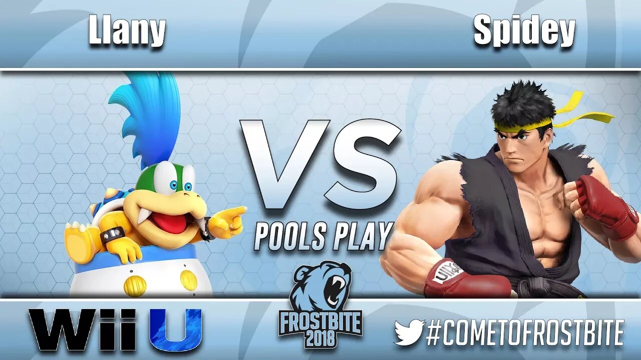 Llany (Larry) vs. Raid | Spidey (Ryu) - Wii U Pools Play - Frostbite 2018
