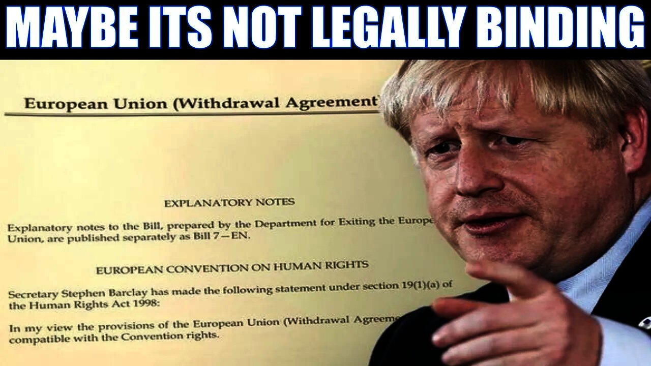 Boris Johnson Could Scrap The Withdrawal Agreement Thanks To The EU's Antics