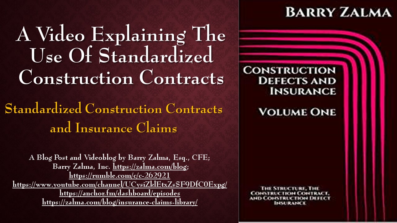 Video Explaining the Use of Standardized Construction Contracts