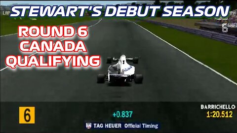 Stewart's Debut Season | Round 6: Canadian Grand Prix Qualifying | Formula 1 '97 (PS1)