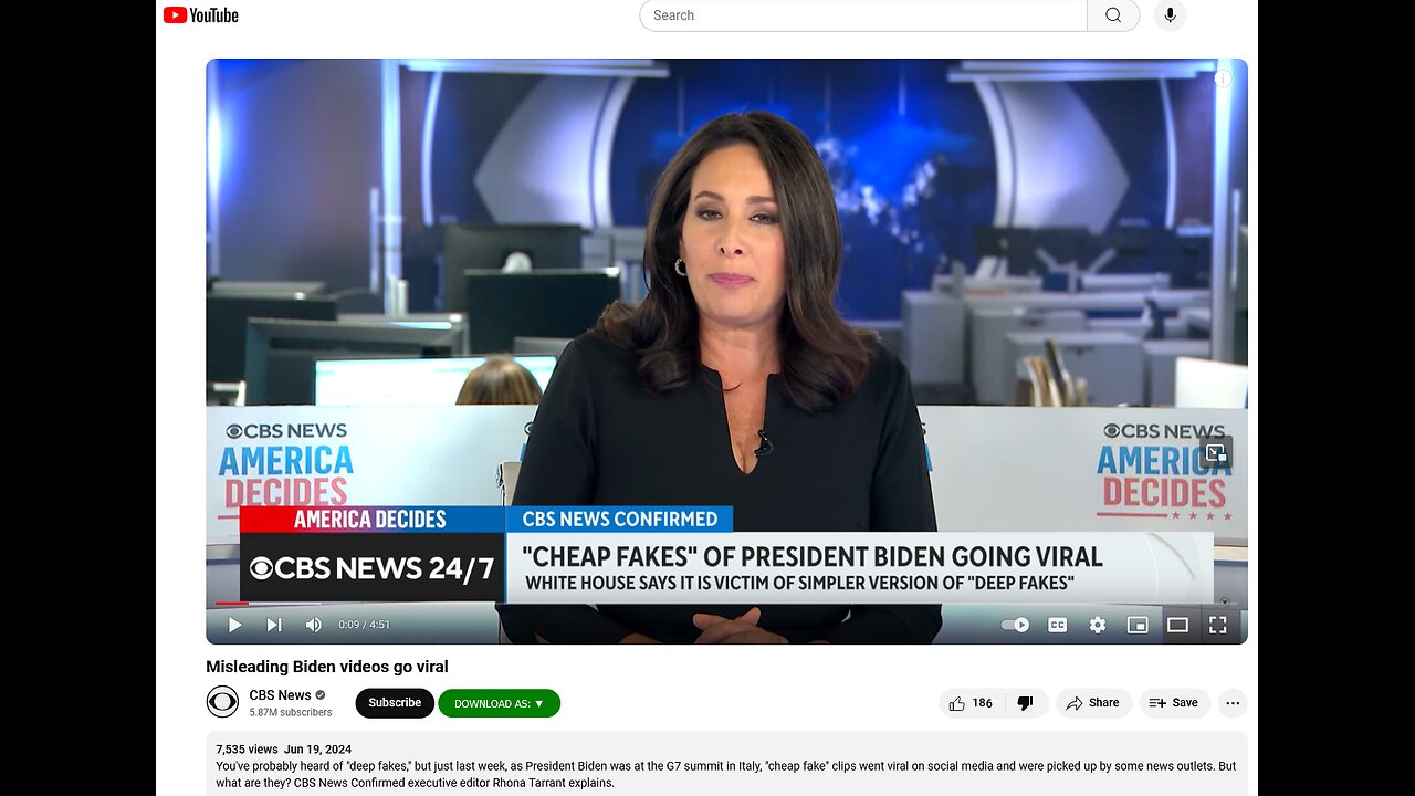 CBS News joins in 'cheap fake' video narrative to bolster Biden - with laughable refutation