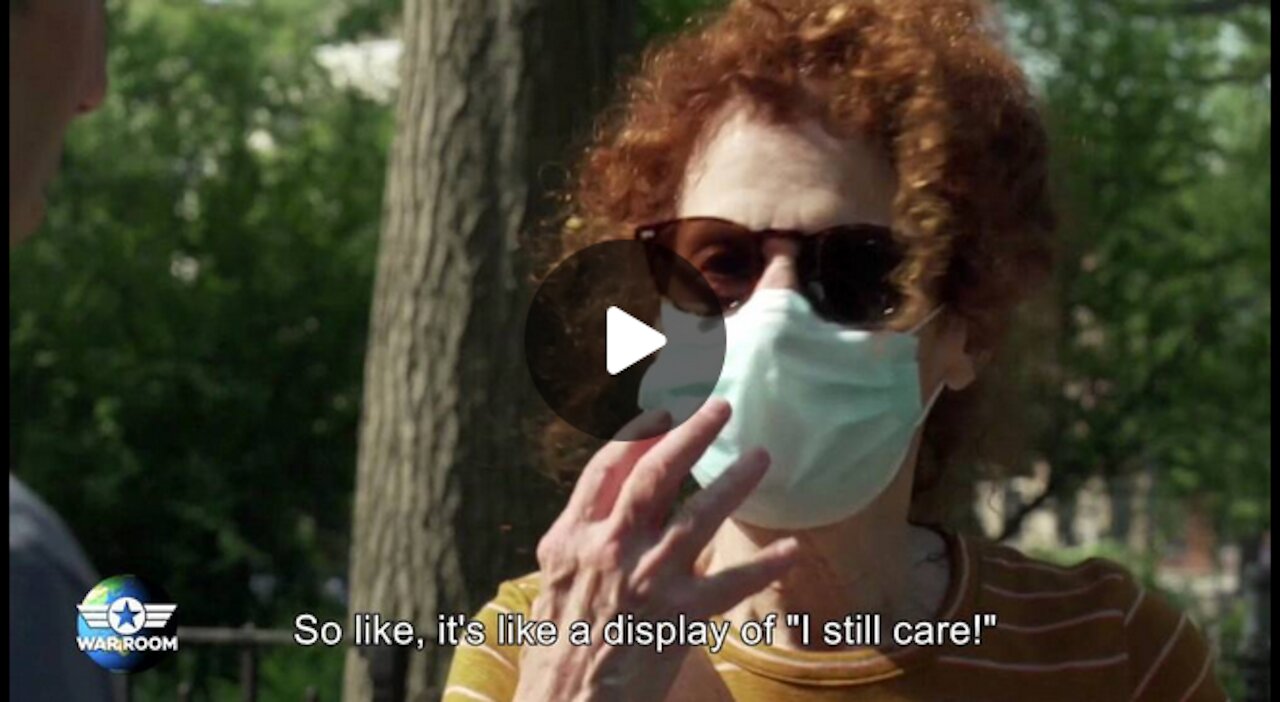 How Sad! Liberals Explain Why They Still Love Wearing Their Masks