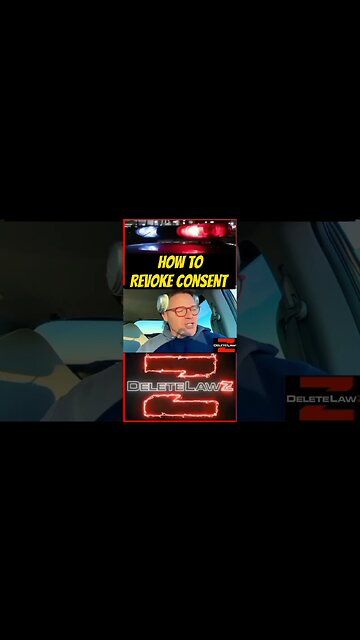 Officer I REVOKE Consent! Learn This Loophole To Stop #Cops From Searching Your Car #deletelawz