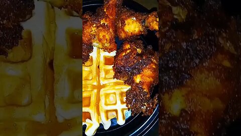 Chicken and Waffles #crispy #crispygoodness #food