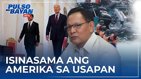 Ang ginagawa ng Pilipinas, isinasama niya ang Amerika sa usapan —Atty. Lambino