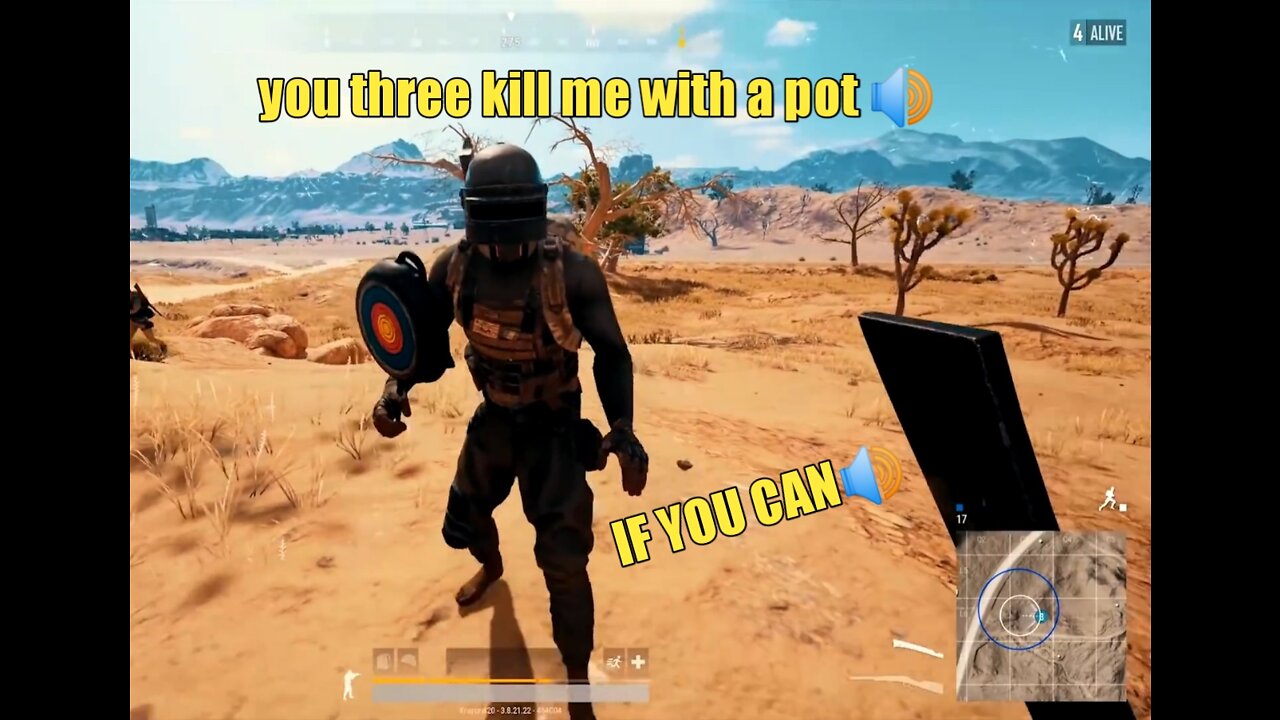 YOU THREE KILL ME||PUBG FUNNY WTF AND FUNNY 3