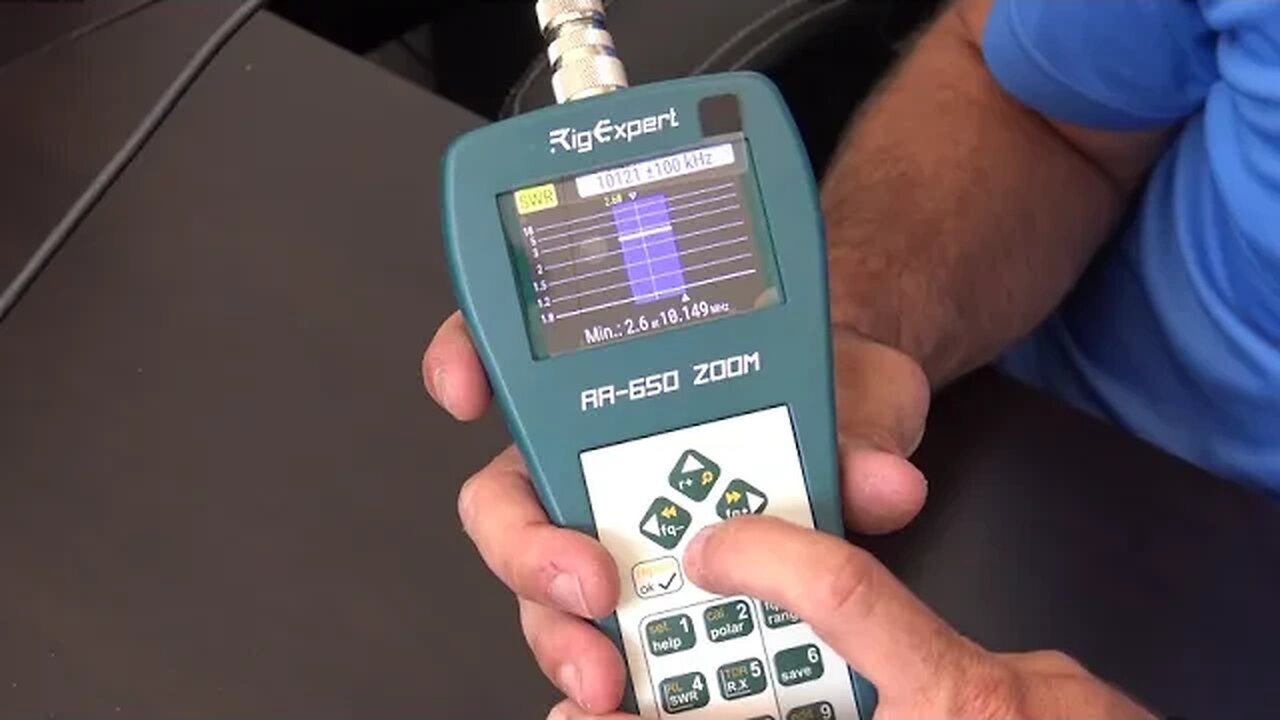 RigExpert AA-650 ZOOM Antenna Analyzer Review/Quick Demo, Ham Radio Antenna Analyzer