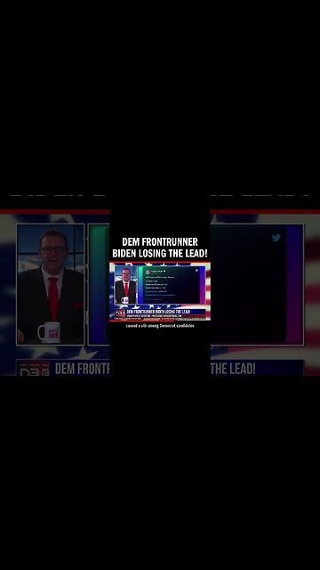 Dem Frontrunner Biden Losing the Lead!
