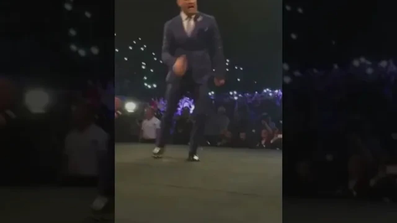 CONOR MCGREGOR DOES THE ALI SHUFFLE 1080p