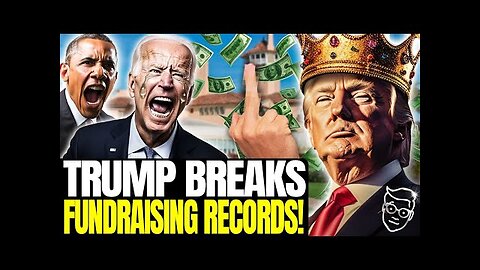 Trump BREAKS Fundraising RECORD!