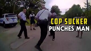 Columbus Ohio Officer Sucker Punches Man